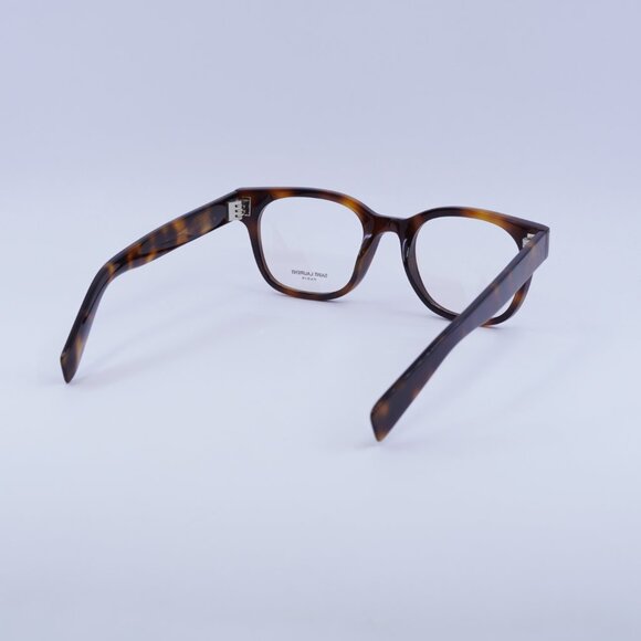 Saint Laurent SL722 006 Eyeglasses Havana 51mm Square Frame - Picture 4 of 10